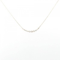 【新品】K18YG ダイヤモンド ネックレス 0.10CT
