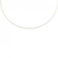 シルバークラスプ アコヤパール ネックレス 2.5-3.0mm