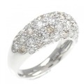PT パヴェ ダイヤモンド リング 2.00CT