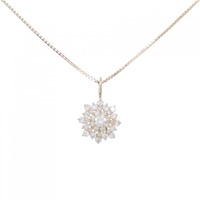 K18YG ダイヤモンド ネックレス 1.01CT