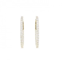 【新品】K18YG ダイヤモンド ピアス 1.602CT