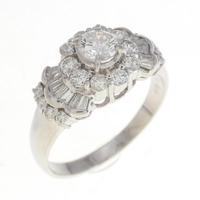 PT ダイヤモンド リング 0.34CT