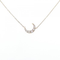 アガット ダイヤモンド ネックレス 0.12CT