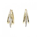 K18YG ダイヤモンド ピアス 0.44CT
