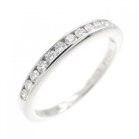 ティファニー ハーフサークル チャネルセッティング リング