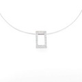 K18WG/K18YG ダイヤモンド ネックレス 0.80CT