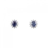 PT サファイヤ ピアス