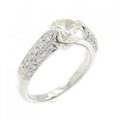 PT ダイヤモンド リング 1.119CT