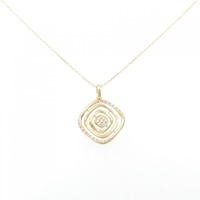 K18YG ダイヤモンド ネックレス 0.15CT