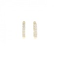 K18YG ダイヤモンド ピアス 0.30CT