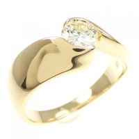 K18YG ダイヤモンド リング 0.35CT