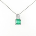 PT エメラルド ネックレス 0.73CT