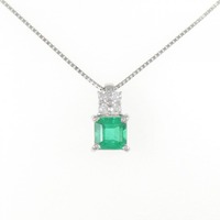 PT エメラルド ネックレス 0.73CT