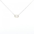 【リメイク】K18YG ダイヤモンド ネックレス 0.45CT