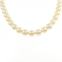 シルバークラスプ アコヤパール ネックレス 9.0mm