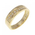K18YG ダイヤモンド リング 0.06CT