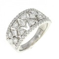 K18WG ダイヤモンド リング 1.55CT