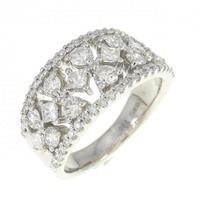 K18WG ダイヤモンド リング 1.55CT