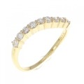 K18YG ダイヤモンド リング 0.30CT