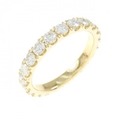 【リメイク】K18YG フルエタニティ ダイヤモンド リング 1.60CT