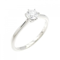 【リメイク】PT ダイヤモンド リング 0.314CT F VS1 3EXT H&C