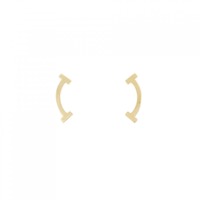 ティファニー Tスマイル ピアス