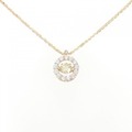 K18PG ダイヤモンド ネックレス 0.45CT