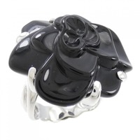 シャネル カメリア スモール リング