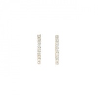 K18PG ダイヤモンド ピアス 0.50CT