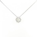 K18WG ダイヤモンド ネックレス 0.40CT