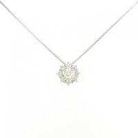 K18WG ダイヤモンド ネックレス 0.40CT