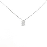 PT ダイヤモンド ネックレス 0.462CT H VS1 オーバルカット