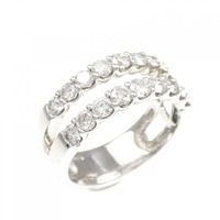 PT ダイヤモンド ピンキー リング 0.70CT