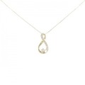 【新品】K18YG ダイヤモンド ネックレス 0.10CT