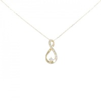 【新品】K18YG ダイヤモンド ネックレス 0.10CT