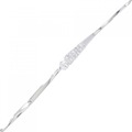 K18WG ダイヤモンド ブレスレット 0.29CT