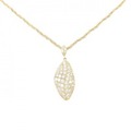 K18YG ダイヤモンド ネックレス 0.88CT