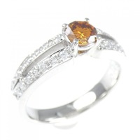 PT ダイヤモンド リング 0.332CT