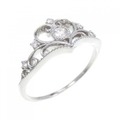 PT ティアラ ダイヤモンド リング 0.14CT