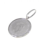 PT(枠) コイン ペンダント