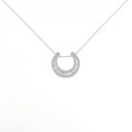 K18WG ダイヤモンド ネックレス 0.50CT