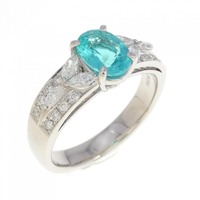 PT パライバトルマリン リング 0.91CT ブラジル産