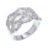 K18WG ダイヤモンド リング 1.00CT