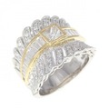 PT/K18YG ダイヤモンド リング 0.48CT
