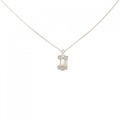 【新品】K18YG ダイヤモンド ネックレス 0.30CT