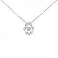 K18WG ダイヤモンド ネックレス 0.30CT
