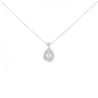 【新品】PT ダイヤモンド ネックレス 0.20CT
