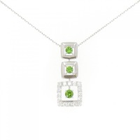 タサキ デマントイドガーネット ネックレス 0.48CT