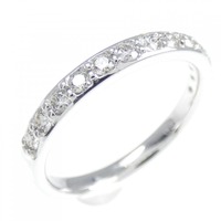 K18WG ダイヤモンド リング 0.33CT