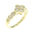 K18YG ダイヤモンド リング 0.40CT